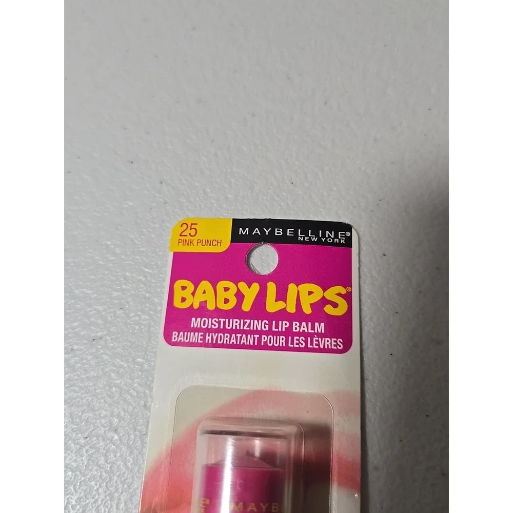 Maybelline Baby Lips Moisturizing Lip Balm Shade‎ 25 Pink Punch